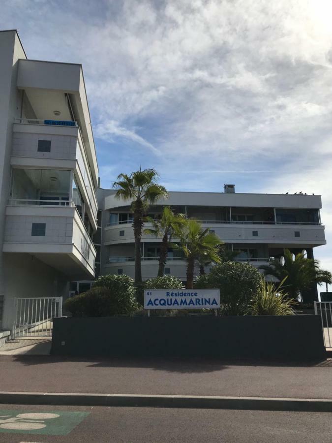 Apartament Acquamarina Villeneuve-Loubet Zewnętrze zdjęcie
