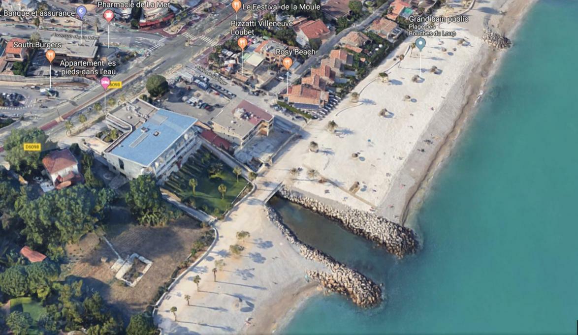 Apartament Acquamarina Villeneuve-Loubet Zewnętrze zdjęcie